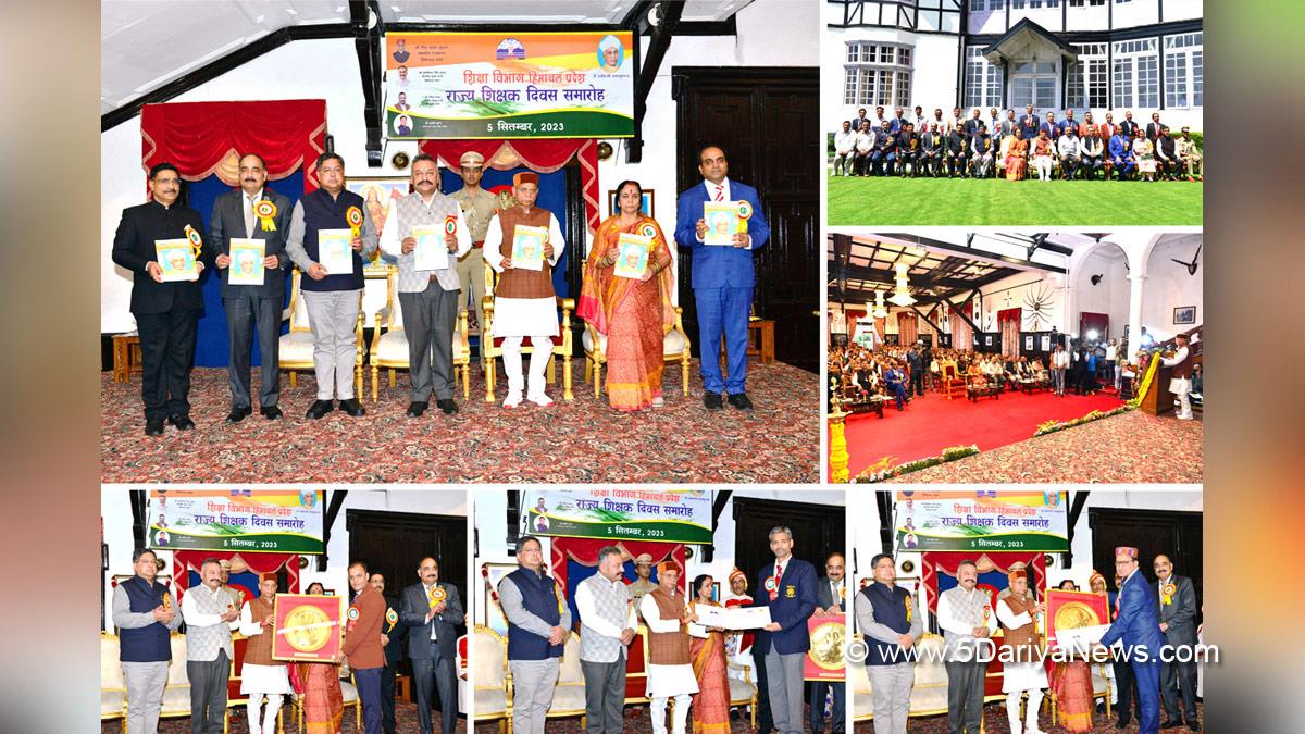 Shiv Pratap Shukla, Himachal Pradesh, Himachal, Bharatiya Janata Party, BJP, BJP Himachal, Shimla, Raj Bhawan, Teachers day, Teachers’ Day
